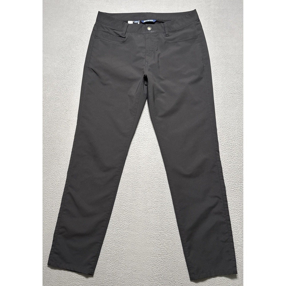 Cutter & Buck 5‎ Pocket Performance Pants Mens 33x32 Black Stretch Comfort Chino